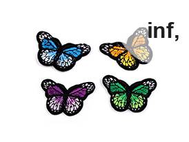 Petit patch thermocollant Papillon