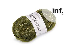 Pelote de laine en mohair Rainbow, 100 g 