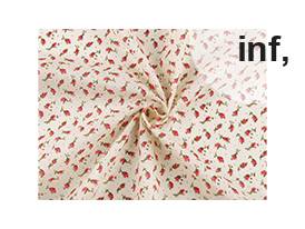 Tissu/Toile de coton, Petites Fleurs
