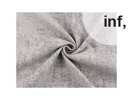 Tissu d’ameublement décoratif avec structure chenille