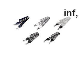 Anse/Sangle de sacs avec mousquetons, largeur 5 cm