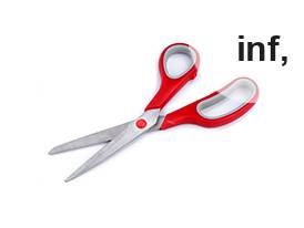 Ciseaux de tailleur dentelés Marlen, longueur 21 cm