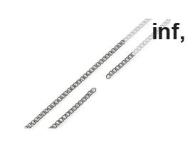 Chaîne de sac à main, 120 cm