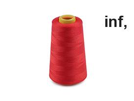 Fils en polyester pour surjeteuses et couture classique, 3000 yards PES 40S/2