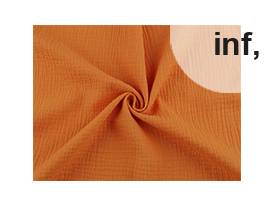 Tissu en mousseline de coton, gaze double