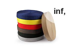 Sangle en polypropylène, largeur 38 mm, épaisseur 2 mm