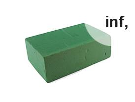 Mousse florale Florex, 7 x 10 x 20 cm