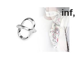 Boucle pour foulard/châle