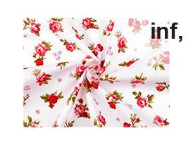 Tissu/Toile en coton, Roses