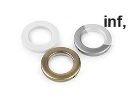 Œillet pour rideaux et tentures, Ø intérieur 42 mm