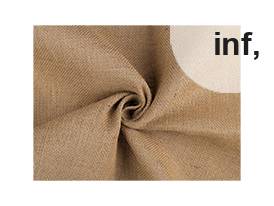 Tissu en jute naturel