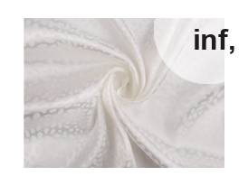 Satin à motifs, imitation soie
