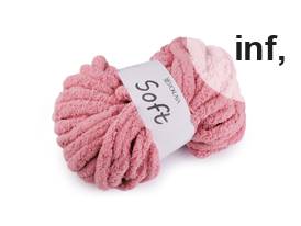 Pelote de laine chenille Soft, 250 g 