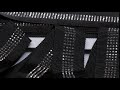 Liseré tressé avec strass pour bande latérale de pantalon, largeur 30 mm