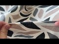 Tissu Loneta avec imprimé végétal numérique