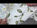 Tissu/Toile en coton, Fleurs