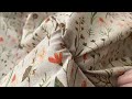 Tissu décoratif Loneta PES, Plantes