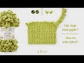 Fil à tricoter chenille Alize Puffy color, 100 g