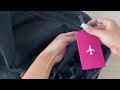 Étiquette de nom pour bagage/valise