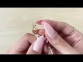 Broche de Noël avec strass, Renne