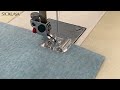 Pied-de-biche en plastique pour machine à coudre - pour fermetures Éclair invisible