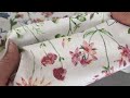 Tissu/Toile en coton, Fleurs des champs, largeur 220 cm