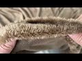 Tricot élastique avec fourrure