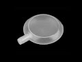 Sifflet plat pour produits textiles, Ø 42 mm