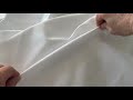 Tissu en coton demi-panama pour broderie, peinture, couture