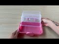 Boîte/Cassette de couture en plastique