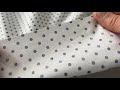 Tissu/Toile en coton à pois