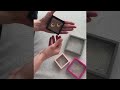 Boîte avec film transparent pour présentation de marchandises et emballage cadeau, 11 x 11 cm
