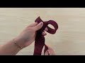 Cravate en microfibre